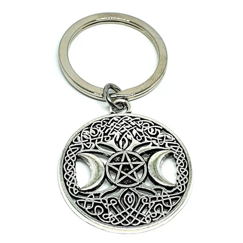 Triple moon keyring strong - triple,