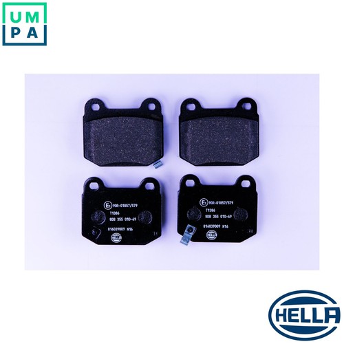 Brake pad set disc - set,
