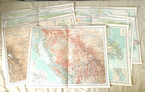 Canada maps from - maps, 1922