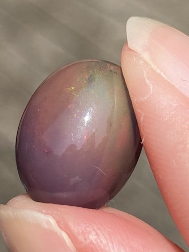 Ethiopian black opal gem stone - black,