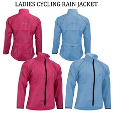 Woman Ladies Cycling Rain