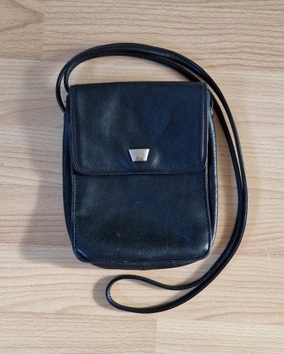 Vintage black tula leather - vintage,