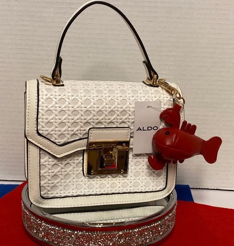 Aldo white small - white, handle