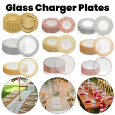 Glass Charger Plates for