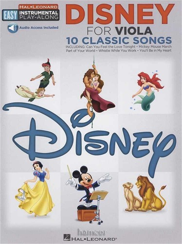 Disney for viola playalong - viola,
