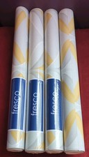 Fresco Retro Ogee Grey + Ochre