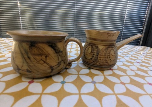 Alvingham pottery milk jug - alvingham,