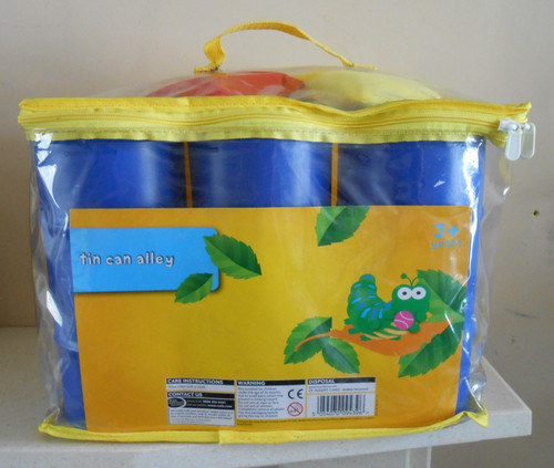 Tin can alley garden game - can,