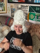 Baroque  marge Simpson 17th /18th century Fancy Dress Drama Group