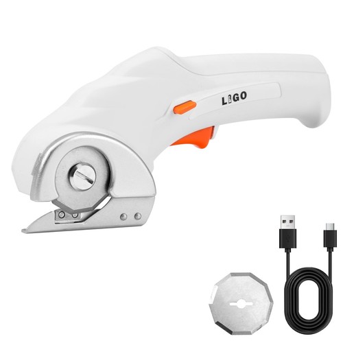 Electric rotary fabric cutter - fabric,
