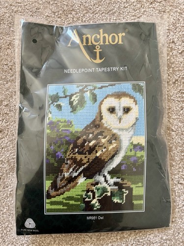 Anchor needlepoint tapestry - anchor,