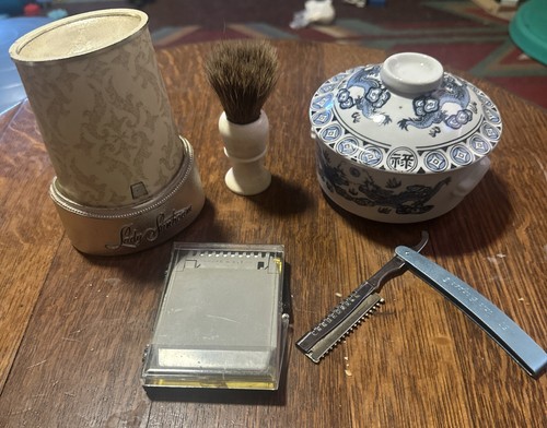 Lot vintage barber and - lot, of
