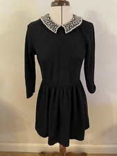 Topshop Black Fit & Flare