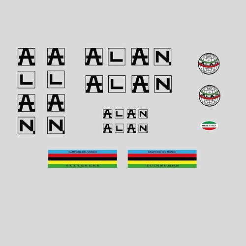 Alan bicycle frame - alan,