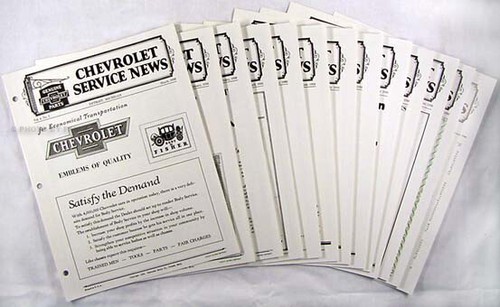 1930 chevrolet service news - 1930,