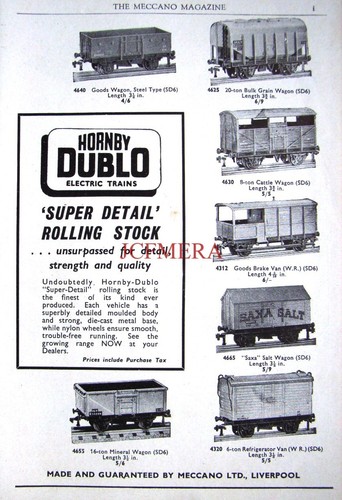 1959 hornby dublo electric - 1959, hornby-dublo