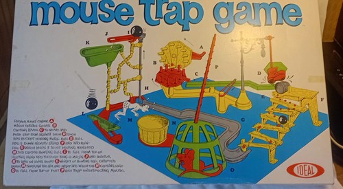 Vintage 70s ideal mouse trap - vintage,