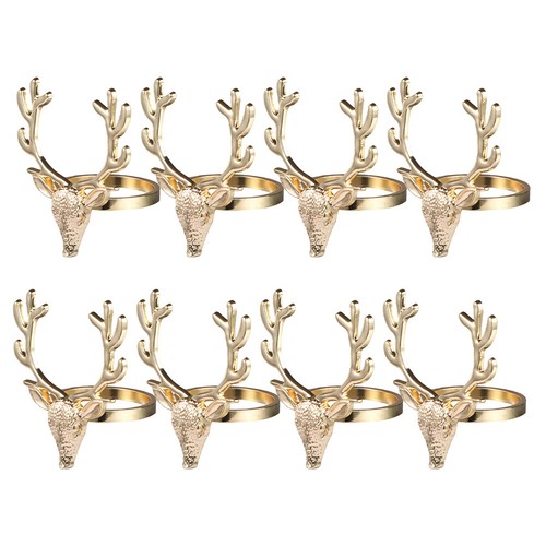 Pcs christmas napkin - 8, rings