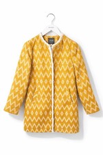Next Mustard Yellow Aztec