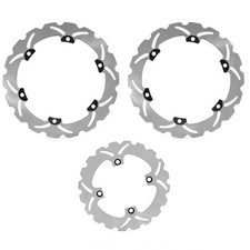 Front rear brake discs rotors - front,