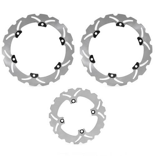 Front rear brake discs - front,