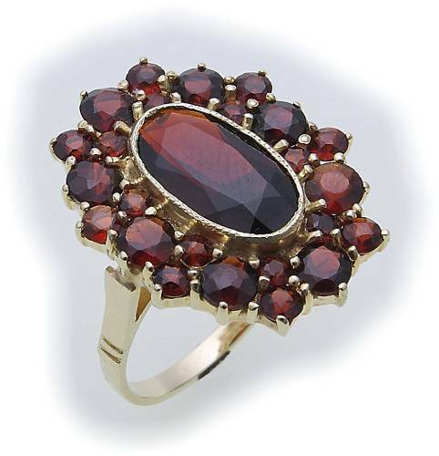 Women ring granat in - women's,