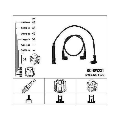 0575 ngk ignition cable kit - ignition,