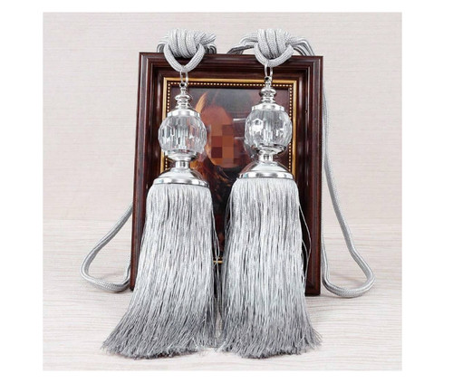 2pcs curtain holdbacks golden - curtain,