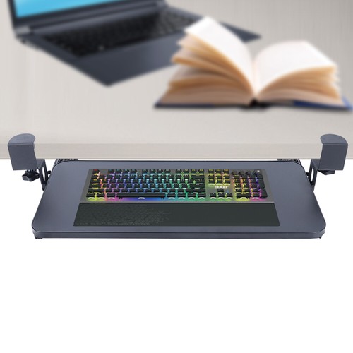 Clamp computer keyboard - clamp-on,