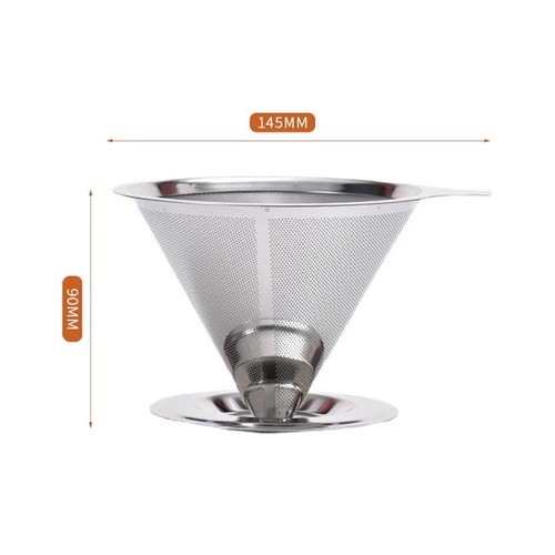Reusable coffee filter - coffee,