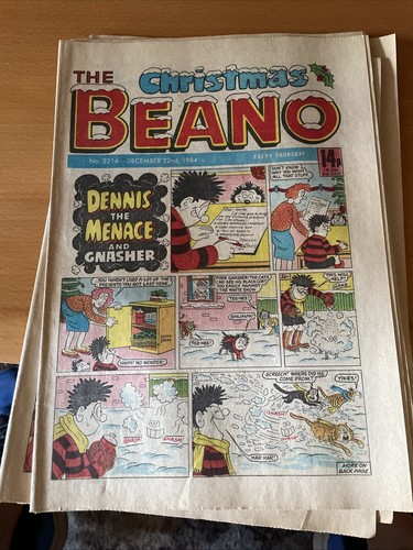 Beano comic christmas - comic,