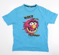 Disney at George Unisex Blue Muppets Cami M Nightwear