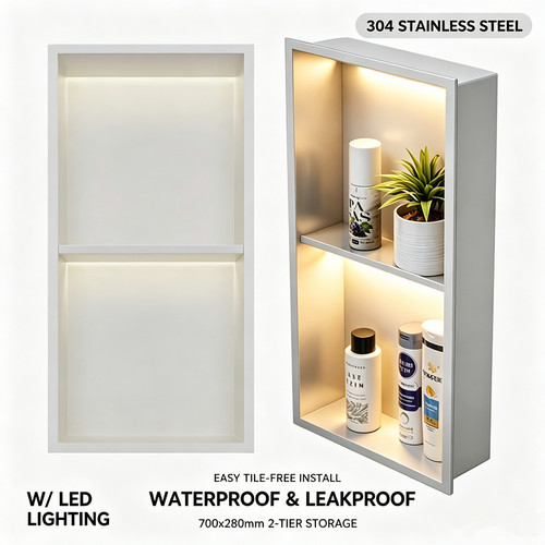 White 304 stainless steel led - stainless,
