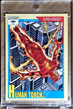 1991 MARVEL CARD 10 HUMAN