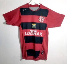 CR Flamengo Nike Authentic 04/05 Football Shirt 10 Petrobras Small Brazil Soccer