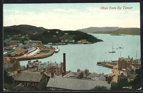 Oban view the city from - oban,, of