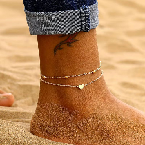 Women anklet sterling silver - anklet,