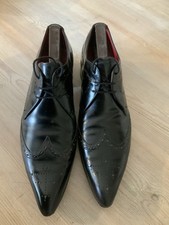 Mens Jeffrey West Black Shoes. Size 7.5