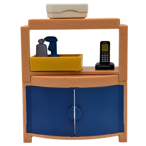 Playmobil furniture brown blue