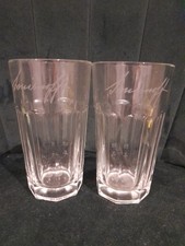 2  Smirnoff  glasses 