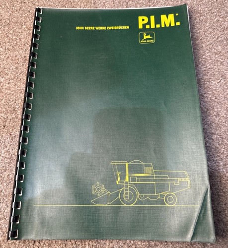John deere m product - deere, p.i.m
