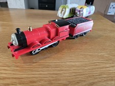 2002 James & Linked Tender Trackmaster Tomy Thomas & Friends Tank Engine P&P