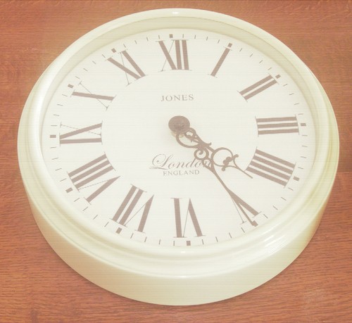Jones london wall clock - jones, 12"