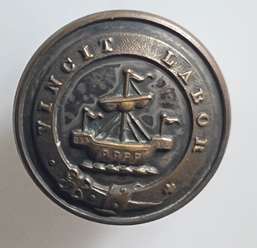 Antique livery button ship - button,