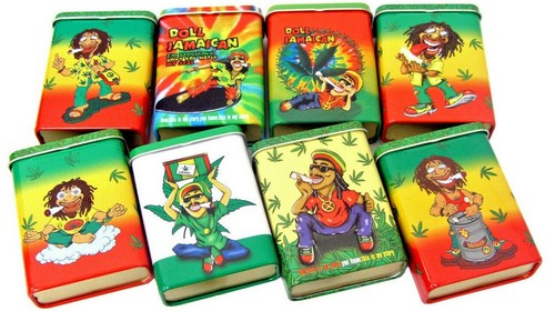 Metal tobacco tin rolling - metal,