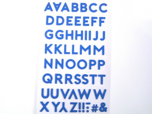 Royal blue glitter - blue,