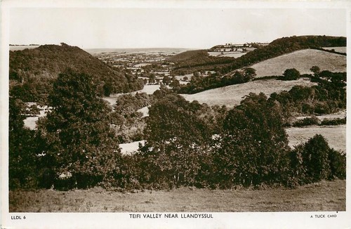 Llandyssul wales view teifi - wales,