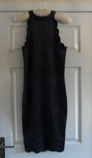 LIPSY BLACK LUREX SCALLOP