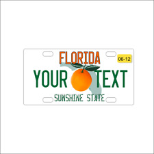 Custom Personalised Novelty USA Florida Licence Plate Aluminium Gift