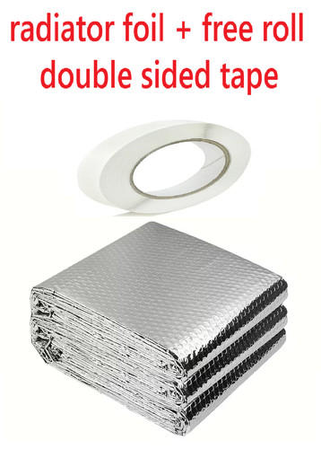 Reflective radiator foil - reflective,